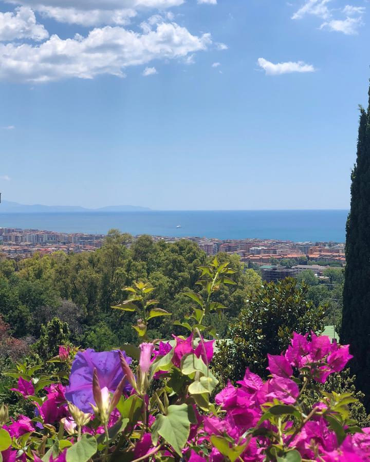 ساليرنو Villa Mareluna - Sea View And Garden المظهر الخارجي الصورة